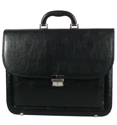 Kép Aktatáska REAbags 7416TR - fekete/nikkel - 15 L