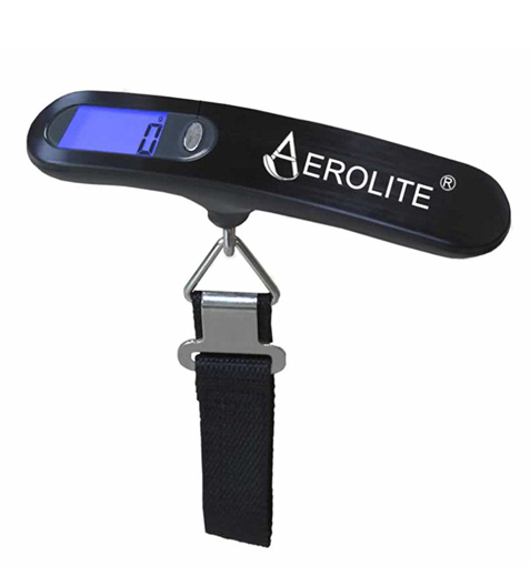 Kép AEROLITE LS022R poggyászmérleg - fekete