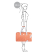 Kép Utazótáska SUITSUIT BC-34364 Caretta Melon - 50 L