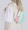 Kép Hátizsák SUITSUIT BF-33020 mini Mesés ötvenes évek menta és rózsaszín - 3 L