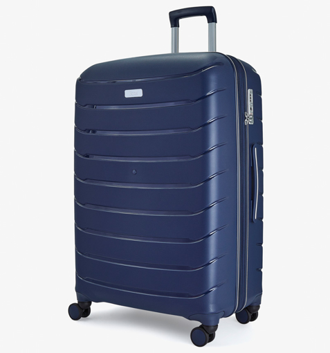 Kép Utazási bőrönd ROCK TR-0241/3-L PP - sötétkék - 86 L + 15% EXPANDER