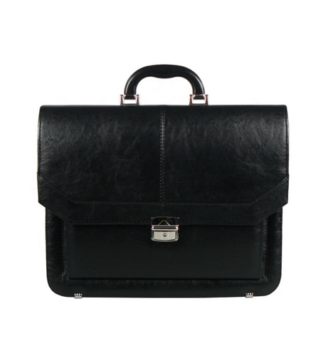 Kép Aktatáska REAbags 7253-TR - fekete/nikkel - 15 L