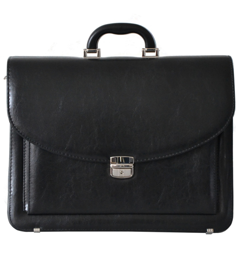 Kép Aktatáska REAbags 7614TR - fekete/nikkel - 20 L