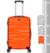 Kép METRO LLTC1/3-S ABS kézipoggyász - narancssárga/szürke - 37 L