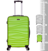 Kép METRO LLTC1/3-S ABS kézipoggyász - zöld/szürke - 37 L