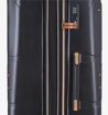 Kép Utazótáska szett ROCK TR-0238/3 ABS/PC - fekete - 102 L / 60 L + 20% EXPANDER / 34 L