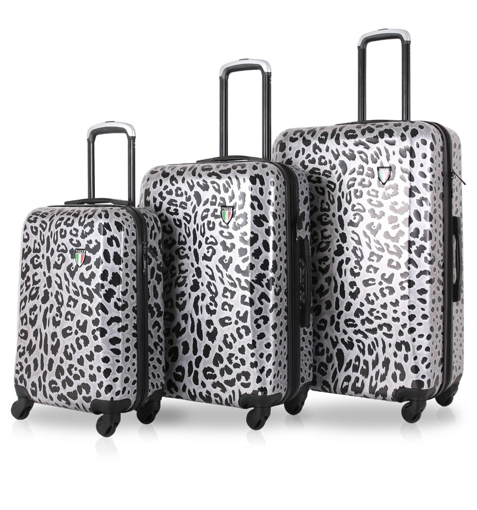 Kép TUCCI T-0158/3 Téli Leopárd utazótáska szett - 88 L / 57 L + 35% EXPANDER / 33 L