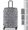 Kép TUCCI T-0158/3 Téli Leopárd utazótáska szett - 88 L / 57 L + 35% EXPANDER / 33 L