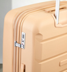 Kép Utazási bőrönd ROCK TR-0239/3-M PP - bézs - 58 L + 15% EXPANDER
