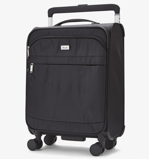Kép Kabinos poggyász ROCK TR-0242/3-S - fekete - 25 L