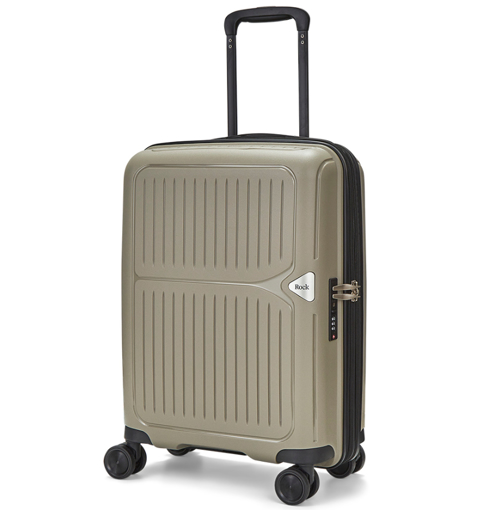 Kép Kabinos poggyász ROCK Vancouver S PP - bézs - 32 L + 23% EXPANDER