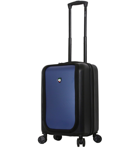 Kép Utazótáska MIA TORO M1709/2-S - fekete/kék - 41 L + 25% EXPANDER