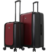 Kép MIA TORO M1709/2 utazótáska szett - fekete/bor - 101 L / 41 L + 25% EXPANDER