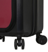 Kép MIA TORO M1709/2 utazótáska szett - fekete/bor - 101 L / 41 L + 25% EXPANDER