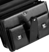 Kép Aktatáska REAbags 8001/2-TR - fekete/nikkel - 19 L