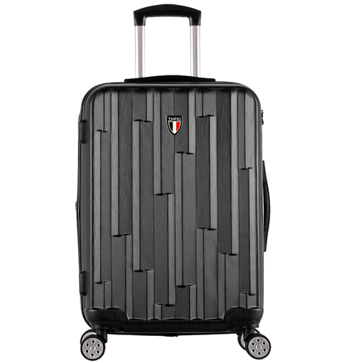 Kép Utazótáska TUCCI Riflettore T-0272/3-M ABS - fekete - 58 L + 35% EXPANDER