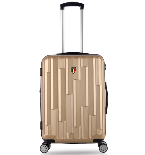 Kép Kabinos poggyász TUCCI Riflettore T-0272/3-S ABS - khaki - 31 L