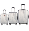 Kép TUCCI Riflettore T-0272/3 ABS utazótáska készlet - ezüst - 91 L / 58 L + 35% EXPANDER / 31 L