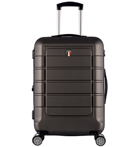 Kép Utazótáska TUCCI Console T-0273/3-M ABS - faszén - 58 L + 35% EXPANDER