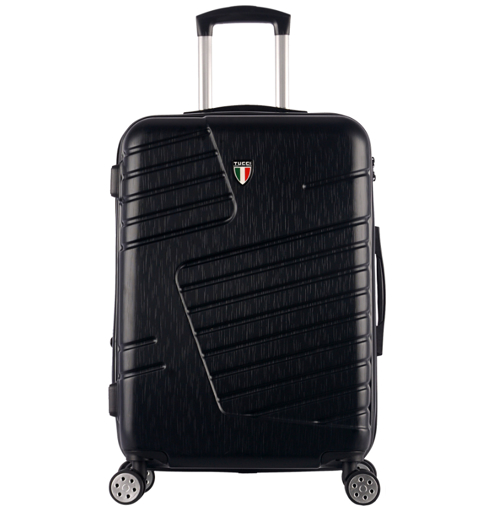 Kép Utazótáska TUCCI Boschetti T-0278/3-M ABS - fekete - 62 L + 35% EXPANDER