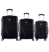 Kép TUCCI Boschetti T-0278/3 ABS utazótáska készlet - fekete - 96 L / 62 L + 35% EXPANDER / 36 L