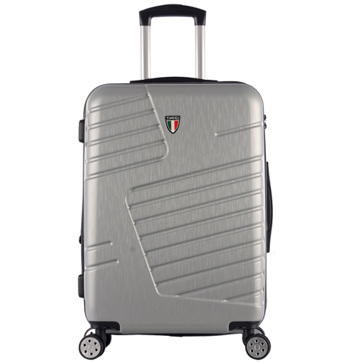 Kép Utazótáska TUCCI Boschetti T-0278/3-M ABS - ezüst - 62 L + 35% EXPANDER