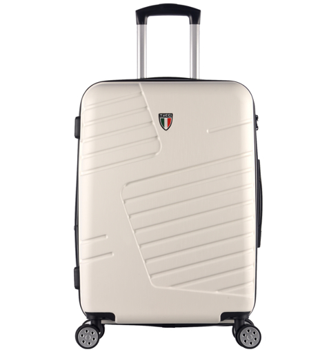 Kép Utazótáska TUCCI Boschetti T-0278/3-M ABS - fehér - 62 L + 35% EXPANDER
