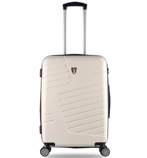 Kép TUCCI Boschetti T-0278/3-S ABS kézipoggyász - fehér - 36 L