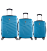 Kép TUCCI Boschetti T-0278/3 ABS utazótáska szett - kék - 96 L / 62 L + 35% EXPANDER / 36 L