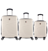 Kép TUCCI Boschetti T-0278/3 ABS utazótáska készlet - fehér - 96 L / 62 L + 35% EXPANDER / 36 L