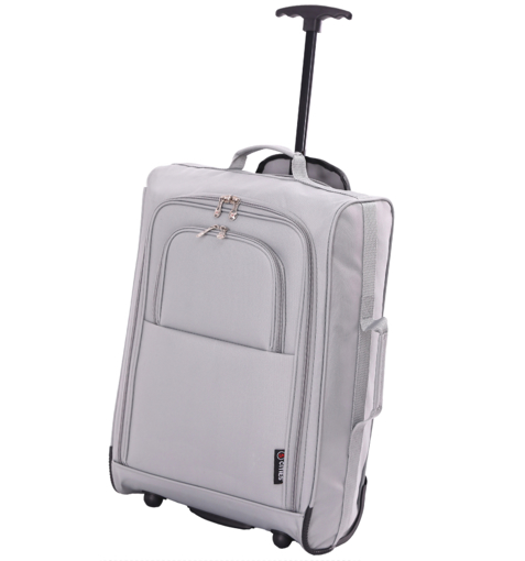 Kép Kabinos poggyász CITIES T-830/1-55 - szürke - 36 L