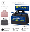 Kép AEROLITE 611-322 utazótáska - fekete - 20 L