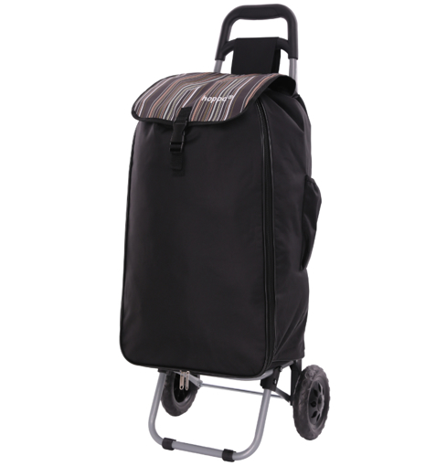 Kép Kerekes bevásárlótáska HOPPA ST-910 - fekete - 56 L + 15% EXPANDER