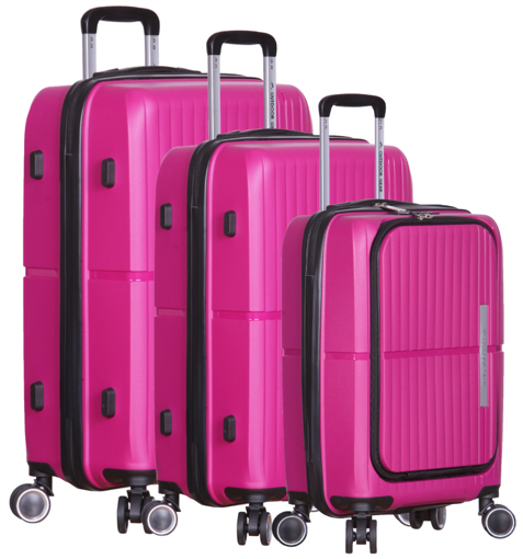 Kép Utazótáska készlet OUTDOOR GEAR Garnet TR-404/3 PP - lila - 88 L / 55 L / 31 L