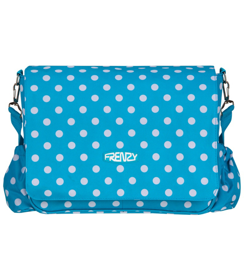 Kép Válltáska FRENZY BB-205 - kék/fehér - 15 L
