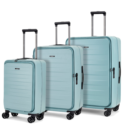 Kép Utazótáska szett ROCK Eden TR-0278/3 PET - világoskék - 99 L / 59 L / 29 L