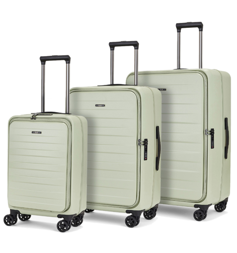 Kép Utazótáska szett ROCK Eden TR-0278/3 PET - világoszöld - 99 L / 59 L / 29 L