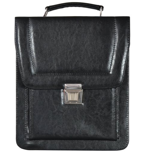 Kép Aktatáska REAbags 7207 - fekete/nikkel 15 L