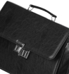 Kép Aktatáska REAbags 8002 - fekete/nikkel 17 L