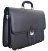 Kép Aktatáska REAbags 9003-TR - fekete/nikkel 12 L