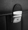 Kép Aktatáska REAbags 9003-TR - fekete/nikkel 12 L