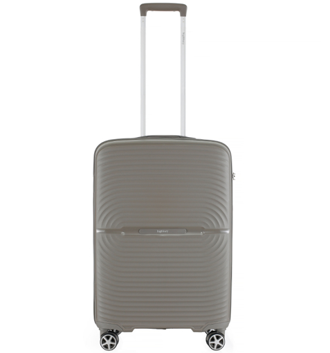 Kép Kabinos poggyász HIGHBURY Venice HBY-0179/3-S PP - világosszürke 34 L