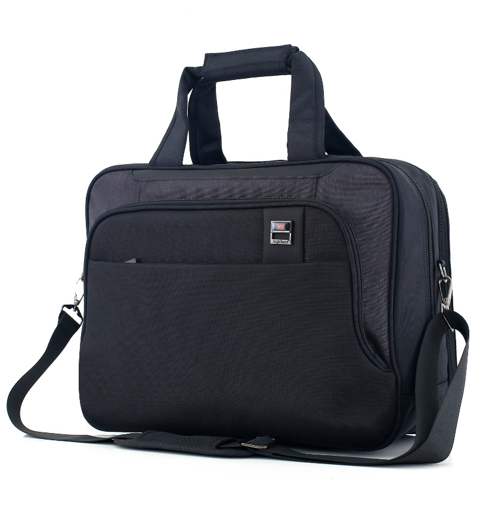 Kép HIGHBURY Kensington laptop táska HBY-0146 - fekete/szürke 23 L