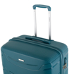 Kép Cestovní kufr HIGHBURY Carbon HBY-0178/3-M PP - petrol - 62 L