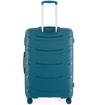 Kép Cestovní kufr HIGHBURY Carbon HBY-0178/3-L PP - petrol - 92 L