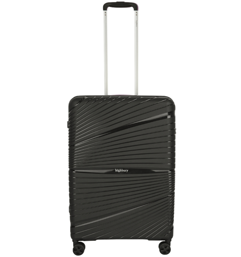 Kép Cestovní kufr HIGHBURY Helios HBY-0175/3-M PP - tmavě šedá - 62 L