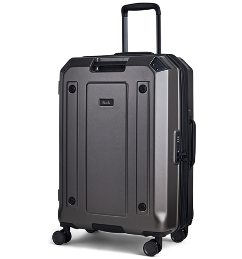 Kép Cestovní kufr ROCK Alpine TR-0288/3-M ABS/PC - charcoal - 65 L + 15% EXPANDER