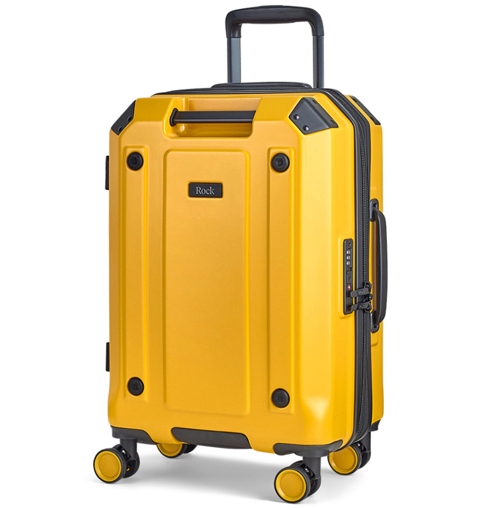 Kép Kabinové zavazadlo ROCK Alpine TR-0288/3-S ABS/PC - žlutá - 39 L + 15% EXPANDER