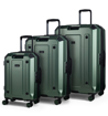 Kép Sada cestovních kufrů ROCK Alpine TR-0288/3 ABS/PC - zelená - 94 L / 65 L / 39 L + 15% EXPANDER