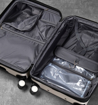 Kép Sada cestovních kufrů ROCK Alpine TR-0288/3 ABS/PC - bílá - 94 L / 65 L / 39 L + 15% EXPANDER